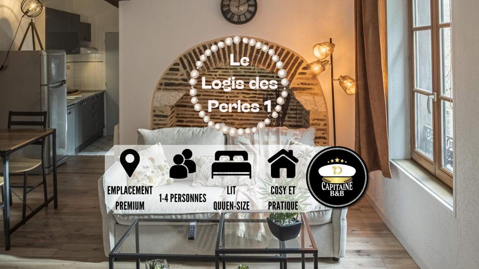 Le Logis Des Perles 1 - Emplacement Ideal - 4 Pers Troyes Eksteriør billede